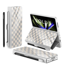 Étui en Cuir Antichoc pour Galaxy Z Fold - Protection Ultime avec Support et Emplacement pour Cartes