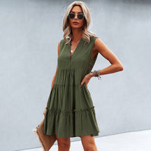Robe Mini Élégante pour Femmes - Confort et Style Estival Incontournable