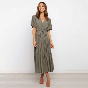 Robe Décontractée Élégante pour Femmes - Tissu Respirant et Coupe Flatteuse