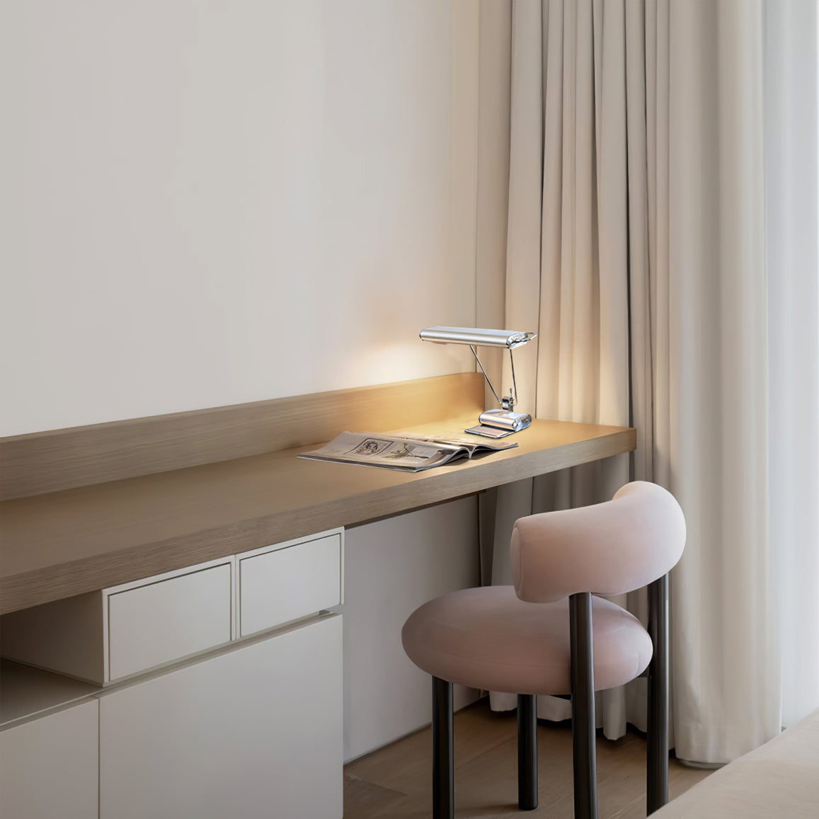 Lampe de Table LED Bauhaus - Élégance et Style Art Déco