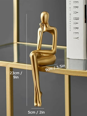 Figurines Abstraites Élégantes - Décor Contemporain pour Maison Moderne