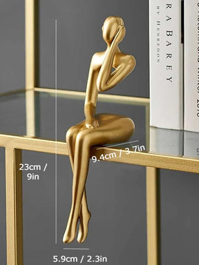 Figurines Abstraites Élégantes - Décor Contemporain pour Maison Moderne