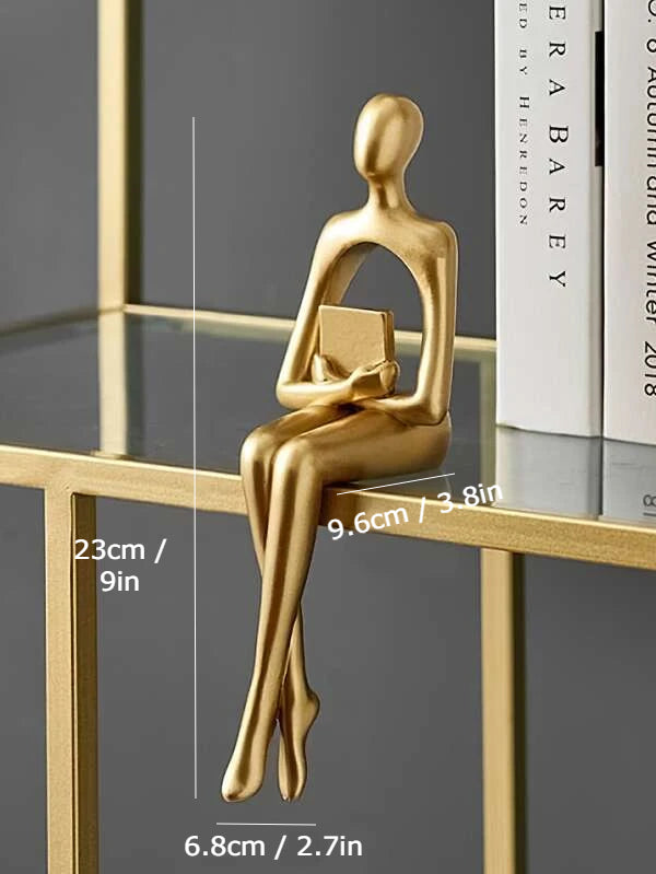 Figurines Abstraites Élégantes - Décor Contemporain pour Maison Moderne