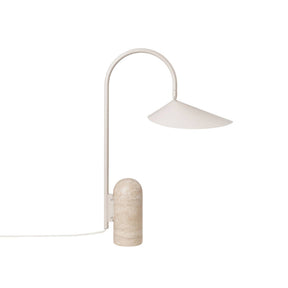 Lampe de Table Ajustable Contemporaine - Design Élégant en Marbre et Métal