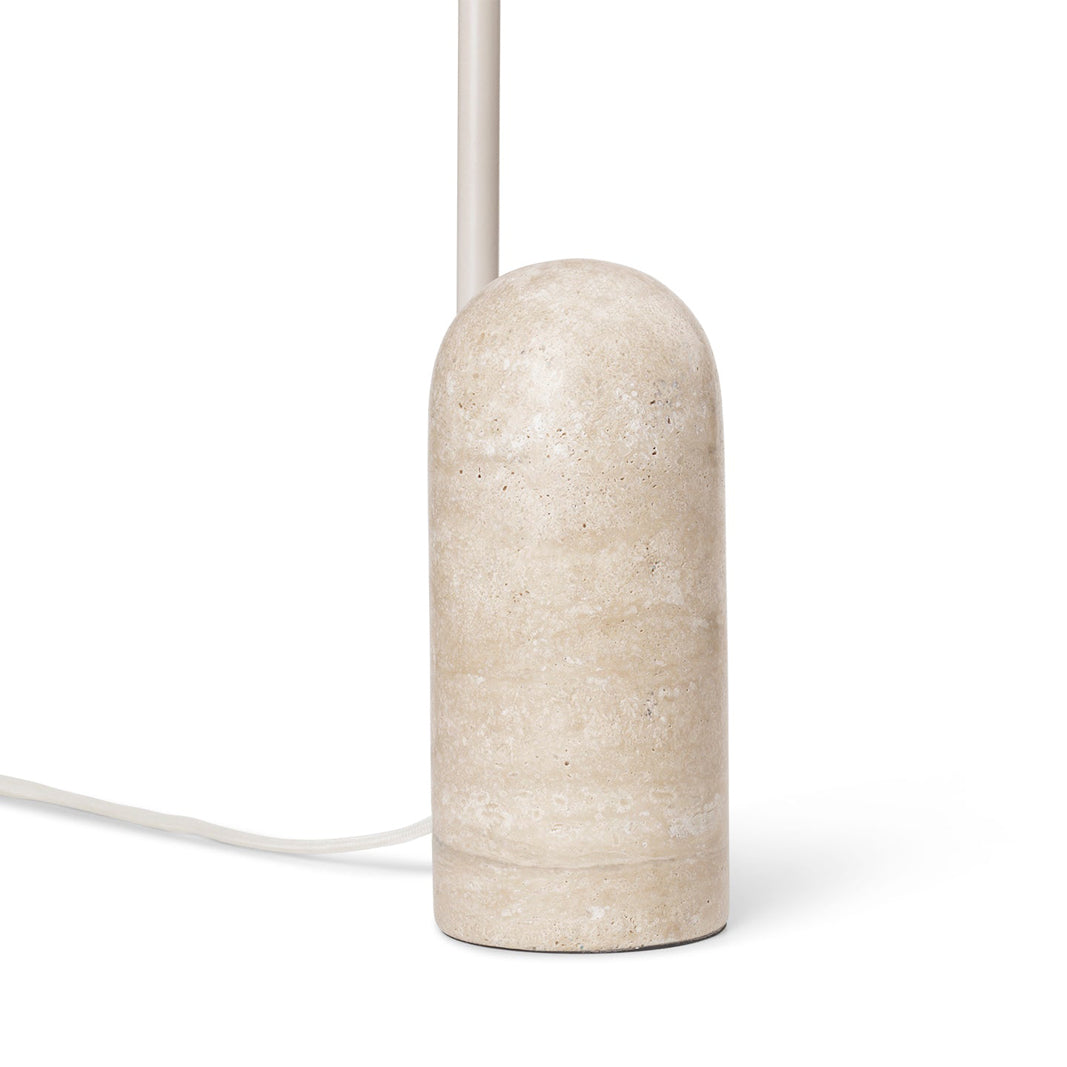 Lampe de Table Ajustable Contemporaine - Design Élégant en Marbre et Métal
