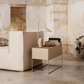 Lampe de Table Ajustable Contemporaine - Design Élégant en Marbre et Métal