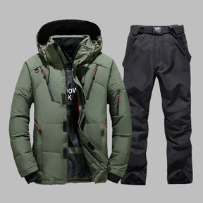 Combinaison de Ski Imperméable pour Hommes - Isolation Premium et Protection Contre le Froid