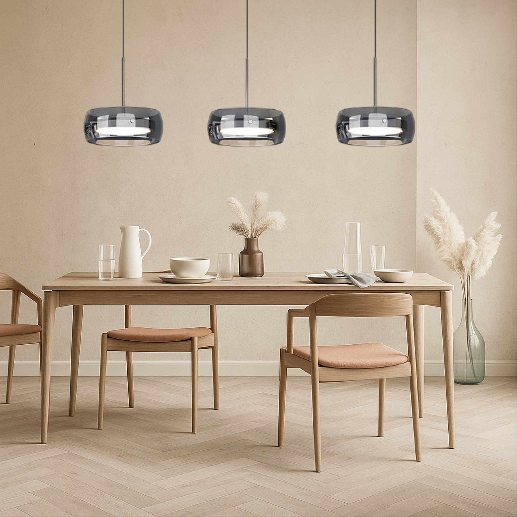 Lampe Suspendue LED Moderne - Design Élégant et Réglable