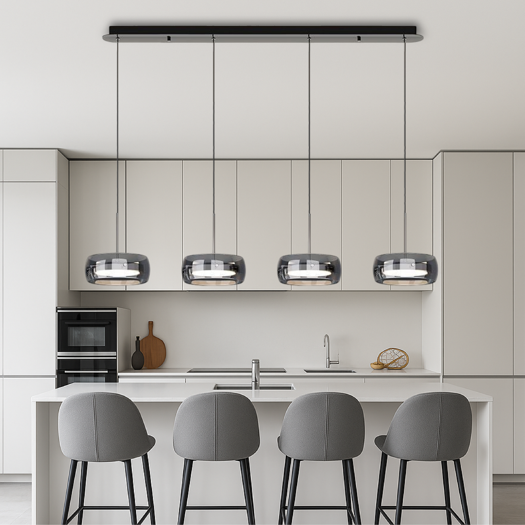 Lampe Suspendue LED Moderne - Design Élégant et Réglable