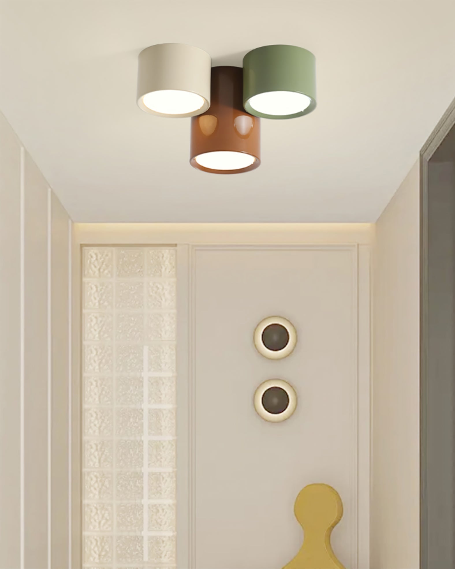 Lampe de Plafond Moderne - Éclairage Doux et Design Élégant