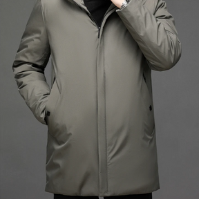 Veste Puffer Longue pour Hommes - Protection Maximale contre le Froid