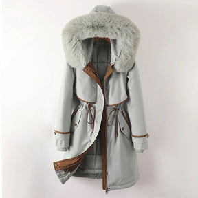Veste d'Hiver à Capuche pour Femmes - Protection Contre le Vent et Pratique