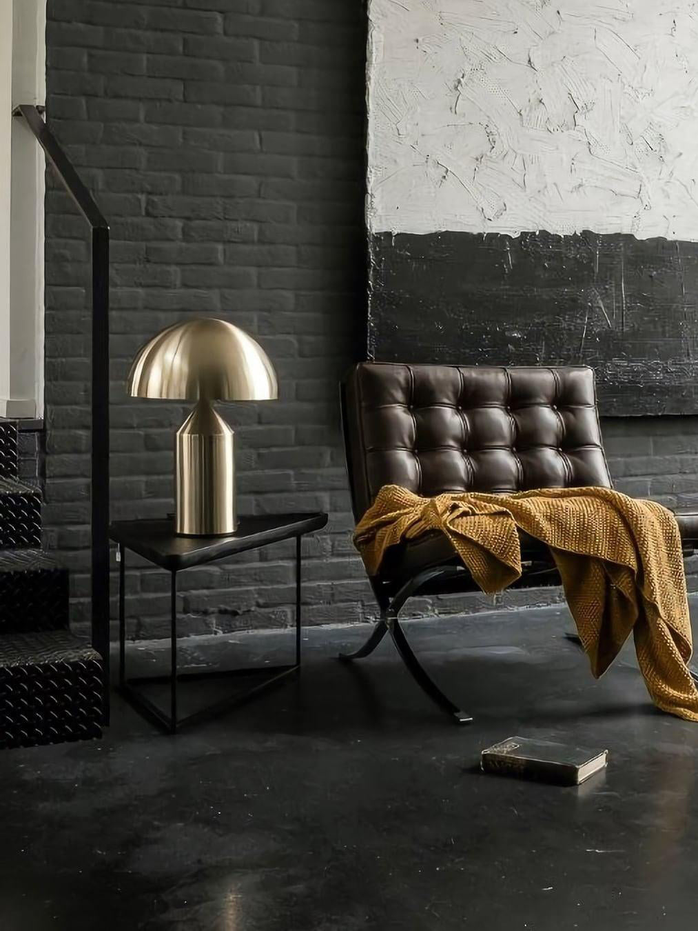 Lampe de Table Géométrique - Design Minimaliste et Économe en Énergie