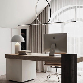 Lampe de Table Géométrique - Design Minimaliste et Économe en Énergie