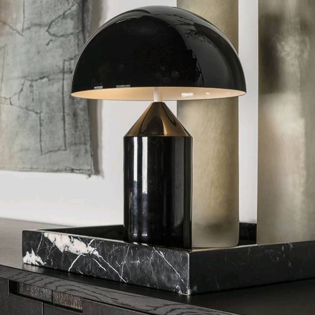 Lampe de Table Géométrique - Design Minimaliste et Économe en Énergie