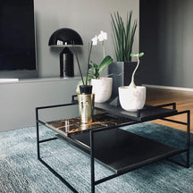 Lampe de Table Géométrique - Design Minimaliste et Économe en Énergie