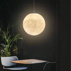 Lampe Suspendue à Motif de Lune - Ambiance Chaleureuse et Élégante