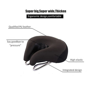 Selle de Vélo Ergonomique - Confort et Absorption de Chocs