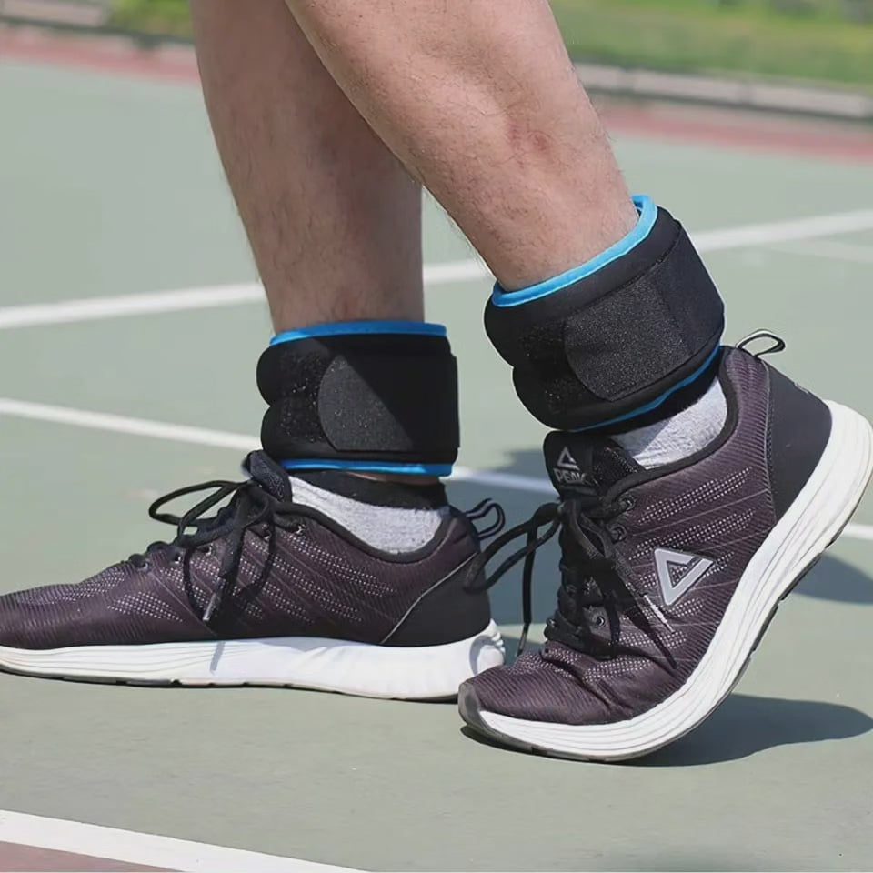 Poids de Cheville Ajustables pour Entraînement - Confort et Résistance Personnalisable