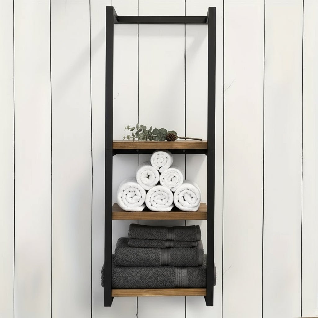 Porte-serviettes Mural en Acier Inoxydable | Élégance et Gain de Place pour Salle de Bain