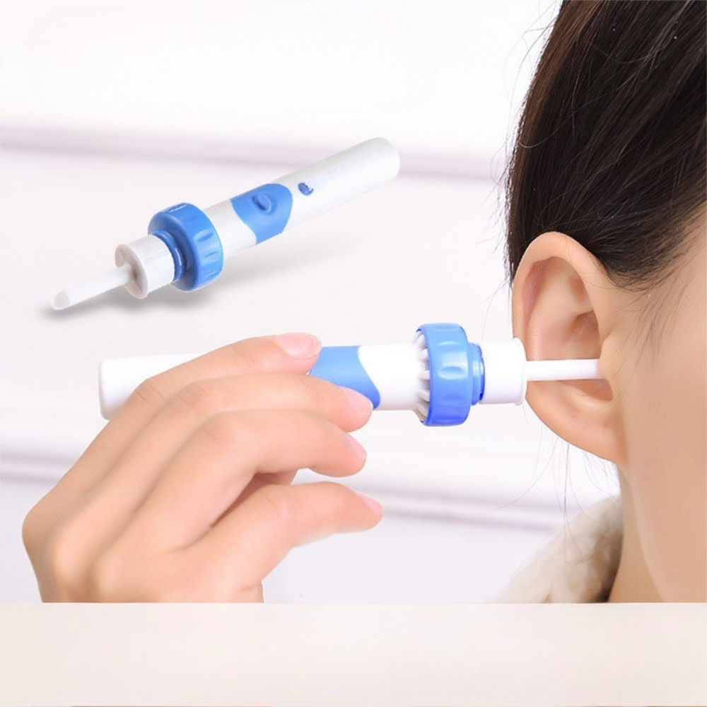 Nettoyeur d'oreilles Électrique - Retrait Doux et Sûr de la Cire