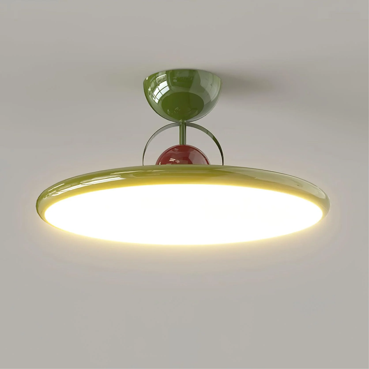 Lampe de Plafond Moderne LED - Élégance Sculpturale et Ambiance Chaleureuse