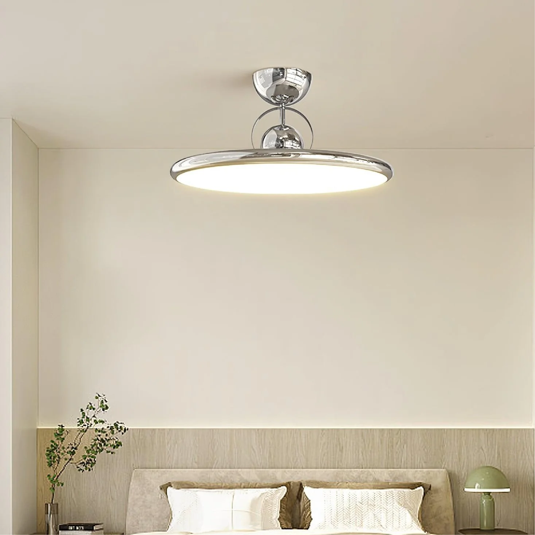 Lampe de Plafond Moderne LED - Élégance Sculpturale et Ambiance Chaleureuse