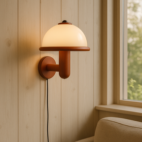 Applique Murale Champignon Moderne - Éclairage Contemporain et Accueillant