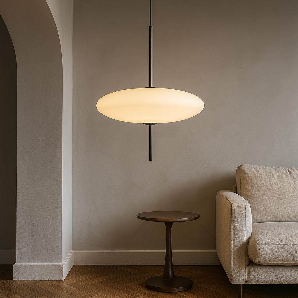 Lampe Suspendue Scandinave LED - Design Épuré et Ambiance Chaleureuse