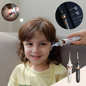 Nettoyeur d'oreilles électrique - Soin Doux et Efficace pour Tous Âges
