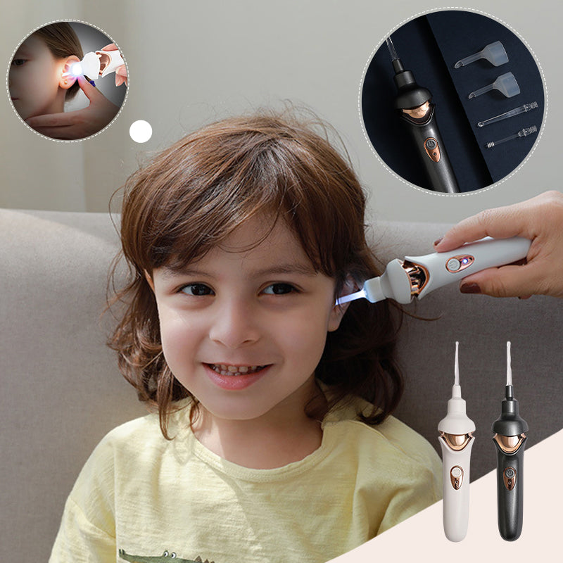 Nettoyeur d'oreilles électrique - Soin Doux et Efficace pour Tous Âges