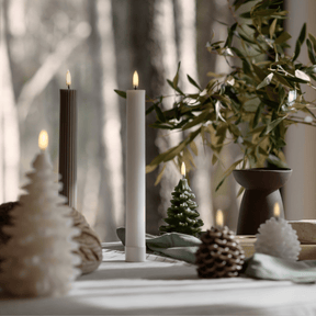 Bougies LED Scandinaves - Ambiance Chaleureuse et Sécurisée