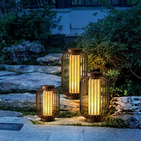 Lanterne Solaire de Jardin - Éclairage Écoresponsable et Élégant