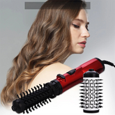 Brosse Ronde Ionique Auto-Rotative - Volume et Brillance Sans Effort