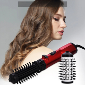 Brosse Ronde Ionique Auto-Rotative - Volume et Brillance Sans Effort