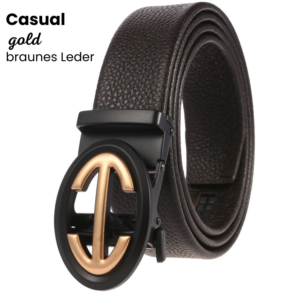 Ceinture Automatique en Cuir - Style Élégant et Ajustement Parfait