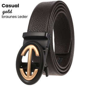 Ceinture Automatique en Cuir - Style Élégant et Ajustement Parfait