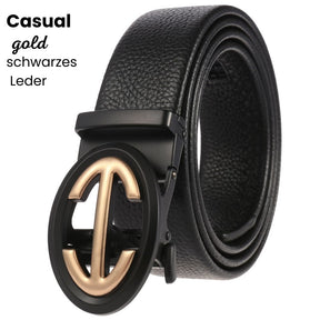 Ceinture Automatique en Cuir - Style Élégant et Ajustement Parfait