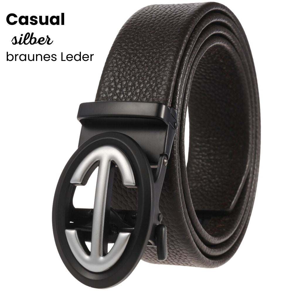 Ceinture Automatique en Cuir - Style Élégant et Ajustement Parfait