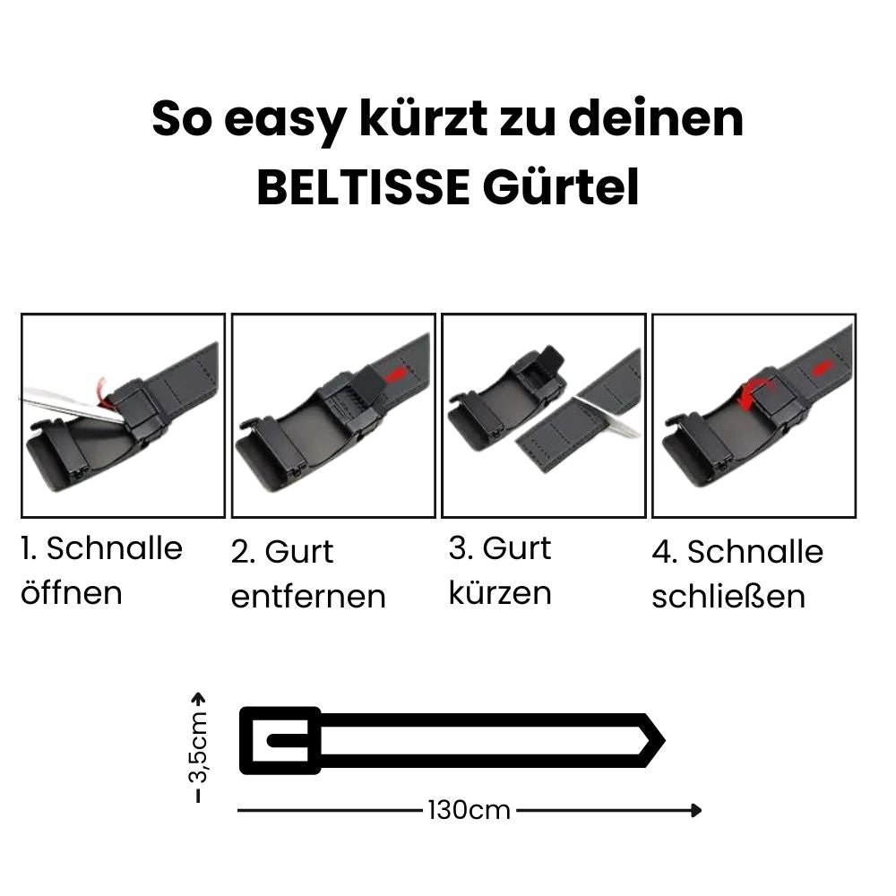 Ceinture Automatique en Cuir - Style Élégant et Ajustement Parfait