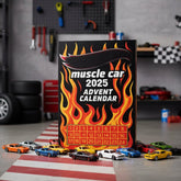 Calendrier de l'Avent Voitures Miniatures | 24 Surprises Festives pour Enfants