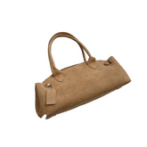 Sac à Épaule Élégant Automnal - Style Français avec Poigné et Bandoulière
