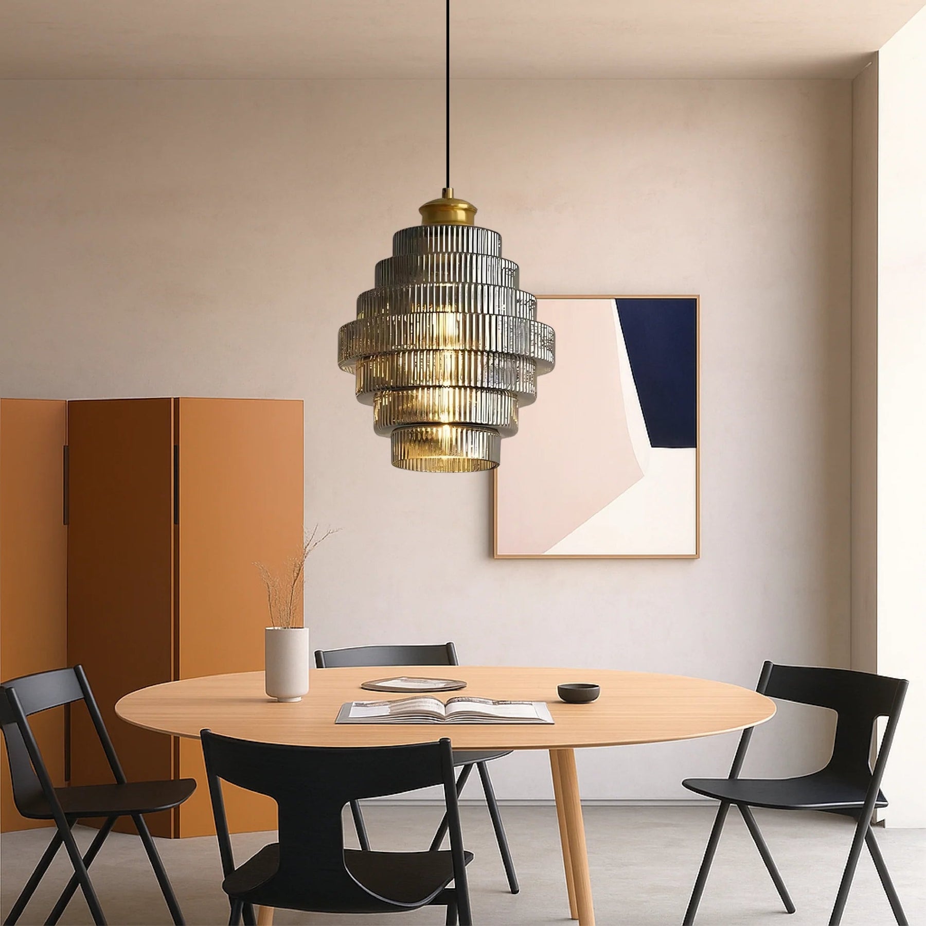 Lampe Suspendue en Verre - Élégance Contemporaine pour Intérieurs