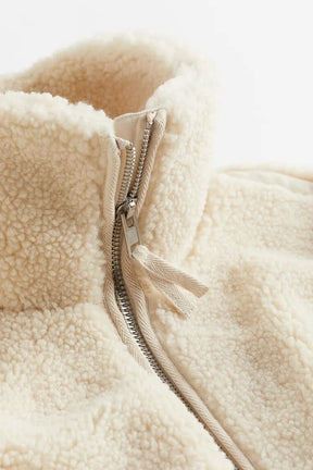 Veste en Fleece Détendue pour Femmes - Confortable et Élégante pour l'Hiver