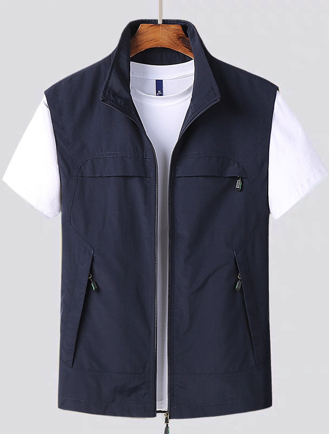 Gilet d'extérieur pour hommes - Séchage rapide et léger pour aventures