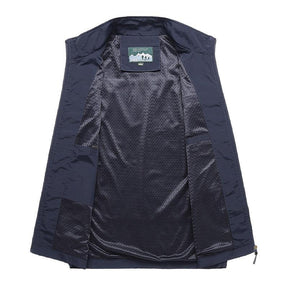 Gilet d'extérieur pour hommes - Séchage rapide et léger pour aventures
