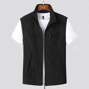 Gilet d'extérieur pour hommes - Séchage rapide et léger pour aventures