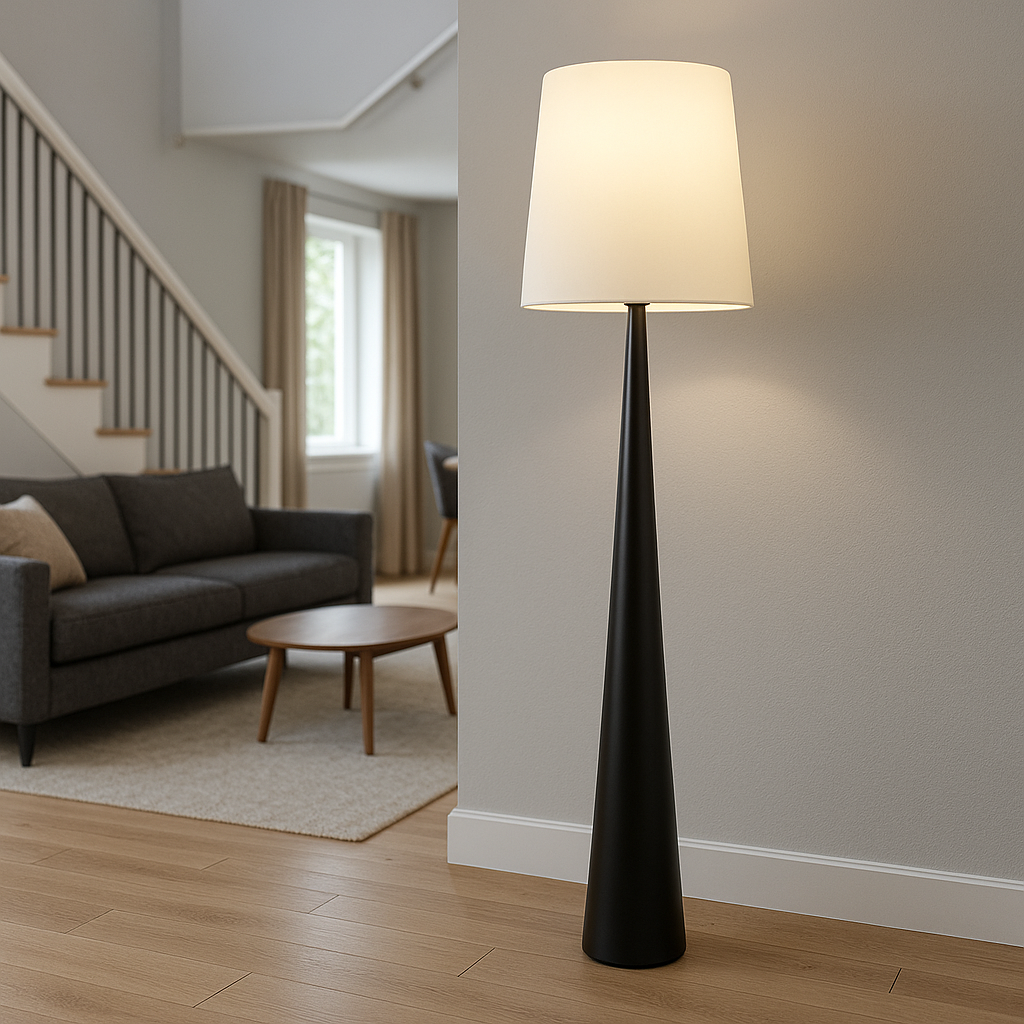 Lampe de Sol Scandinave - Design Épuré et Éco-Responsable
