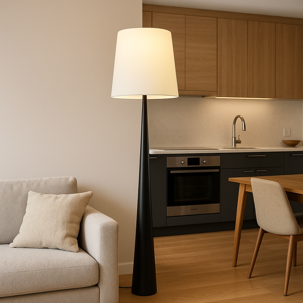Lampe de Sol Scandinave - Design Épuré et Éco-Responsable