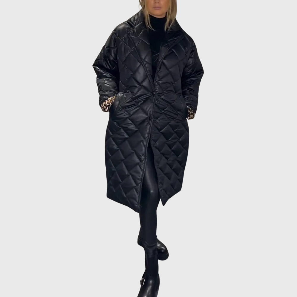 Veste d'Hiver Réversible pour Femmes - Élégance et Style Audacieux